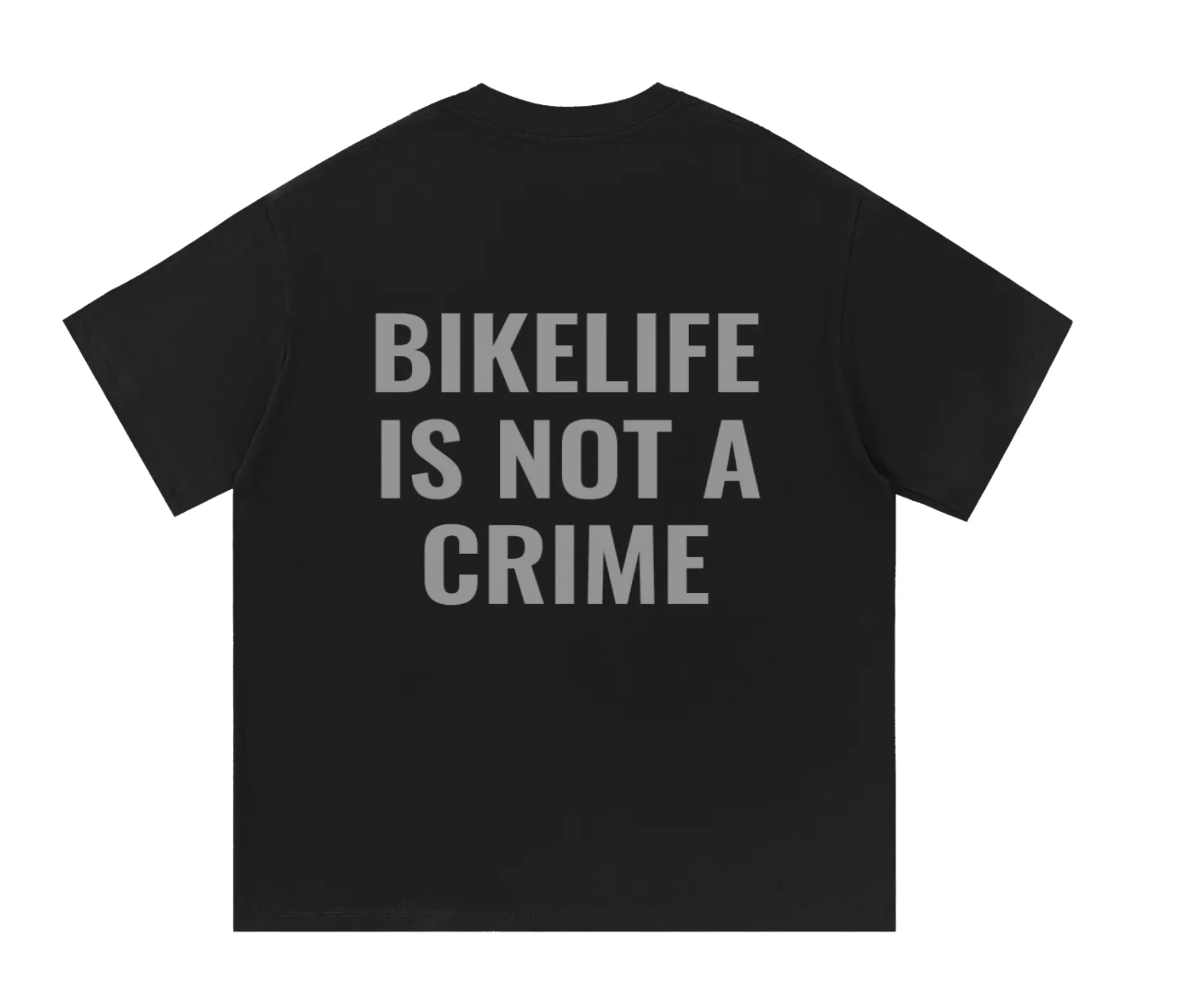 RideMoto "Bikelife Is Not A Crime" T-Shirt